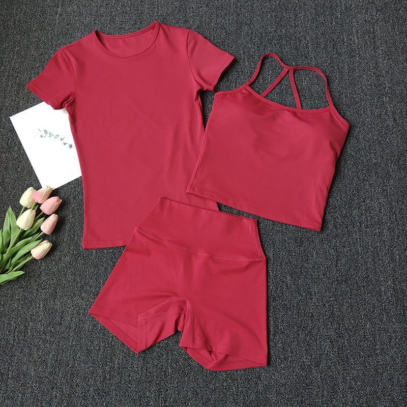 Full Coverage Bra - 3 Piece Quick Dry Workout Set