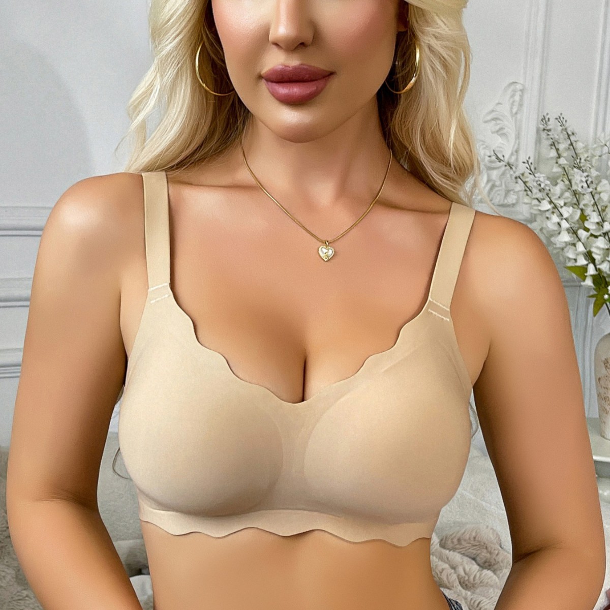Women's Leopard Print Seamless - Wirefree Bra Comfort ulasan dan harga