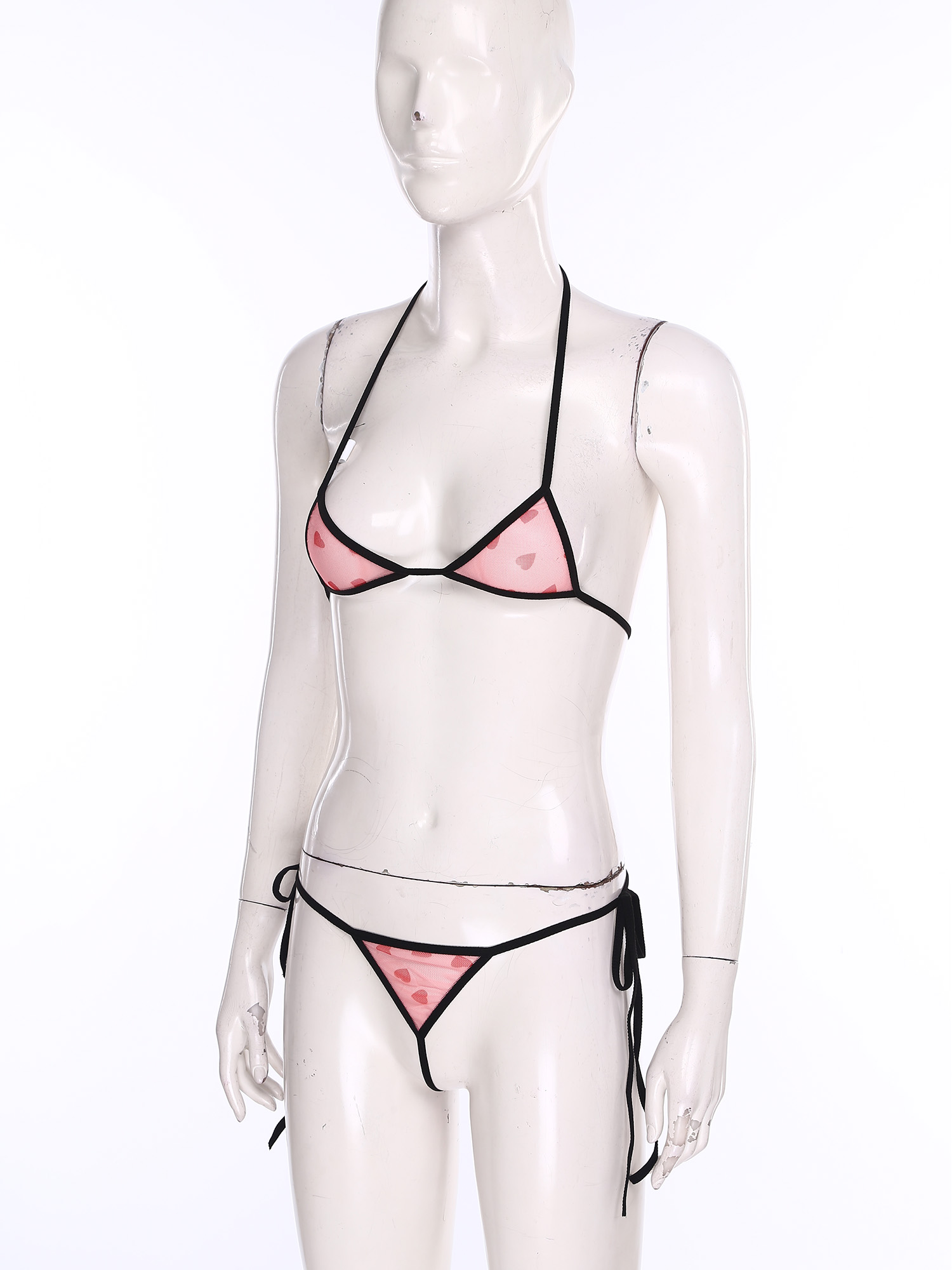 Womens Micro Mini Bikini Linge - Sheer Bra Lace ulasan dan harga