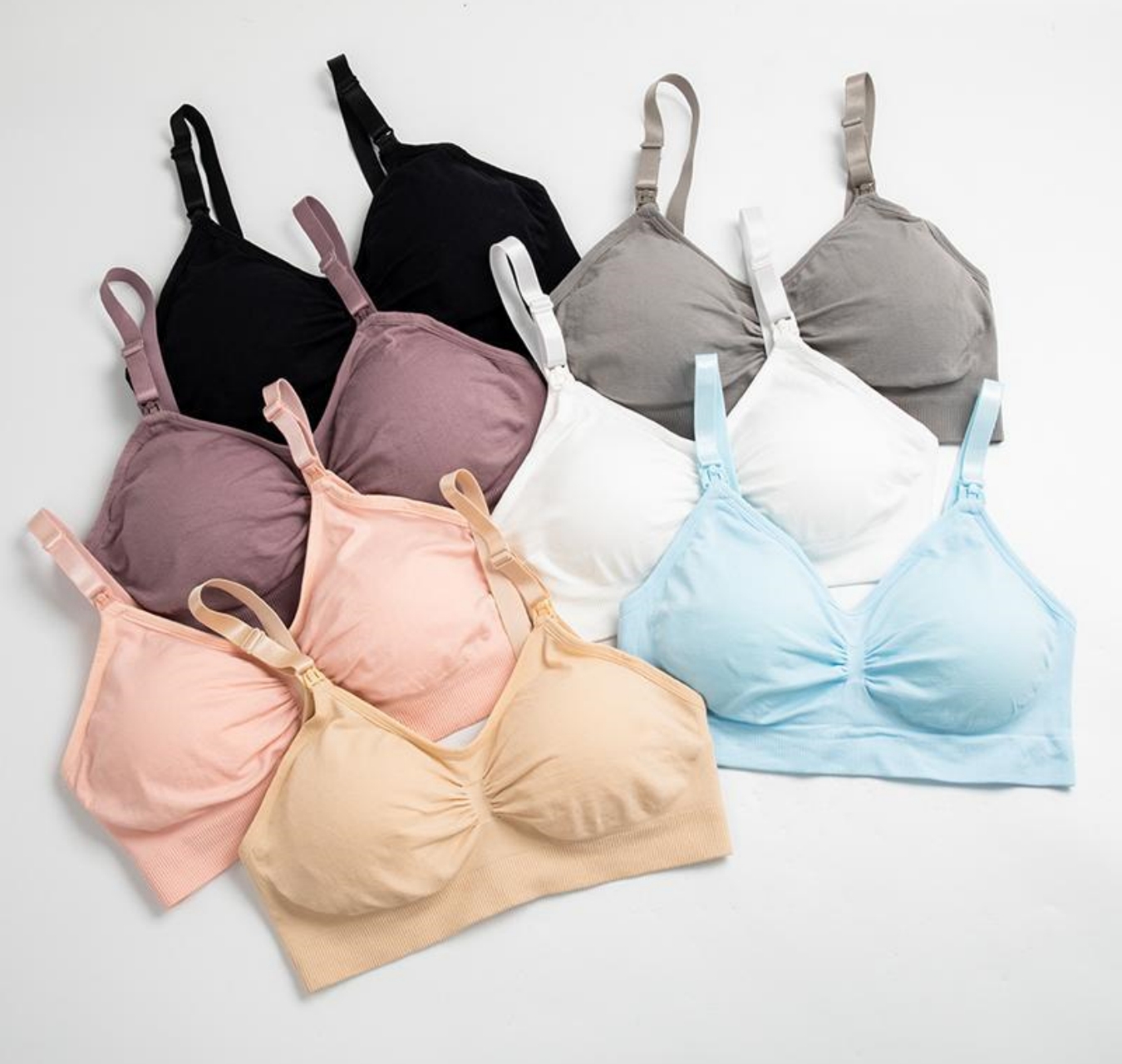 3pcs/Set High Quality Maternit - Full Coverage Bra ulasan dan harga