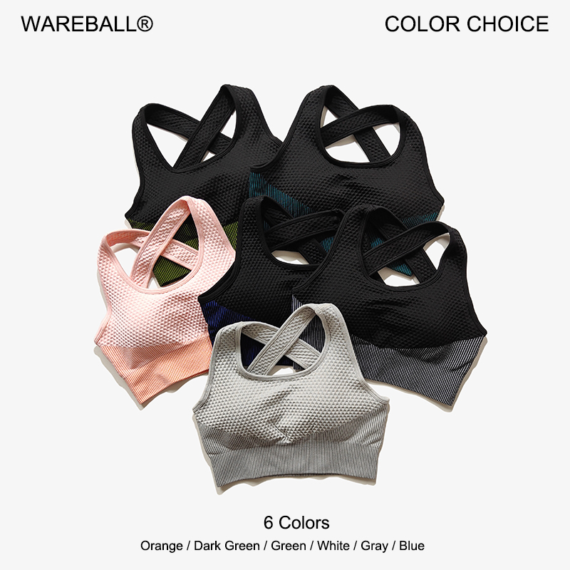 WAREBALL 6 Colors Yoga Sport B - Sports Bra Racerback ulasan dan harga
