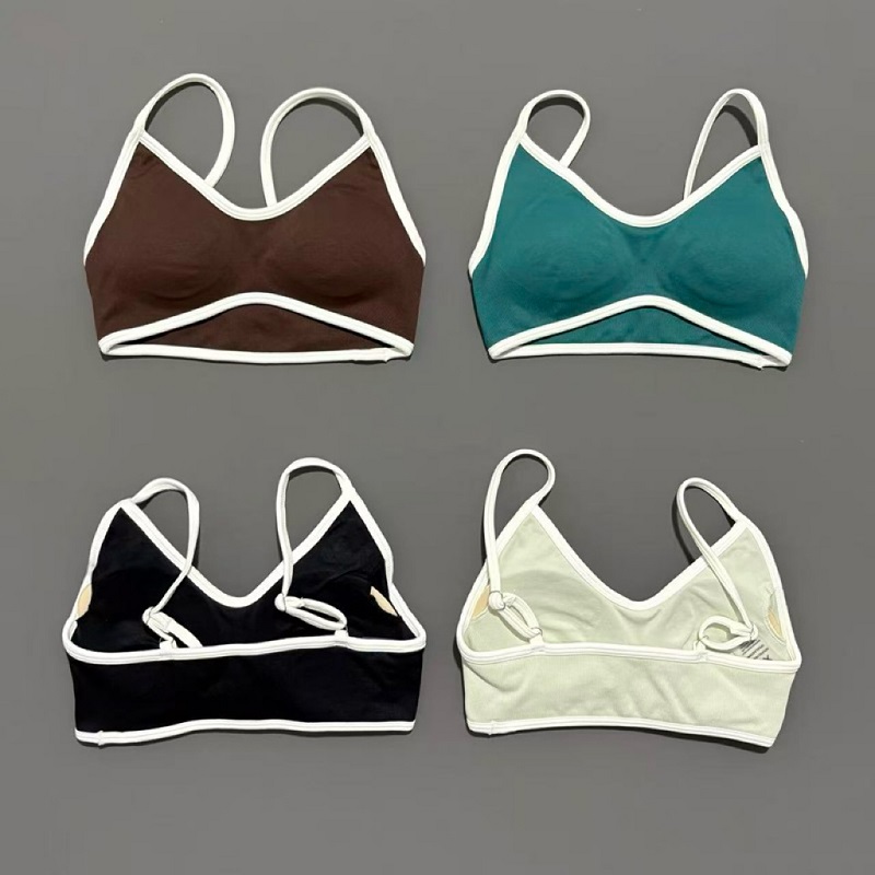 Women Sports Bra Adjustable Hi - Plunge Bra Push Up ulasan dan harga