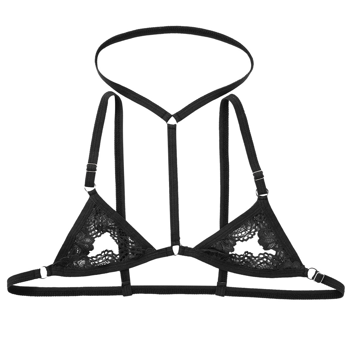 Sexy Men Harness Erotic Bra Ma - Sheer Bra Lace ulasan dan harga
