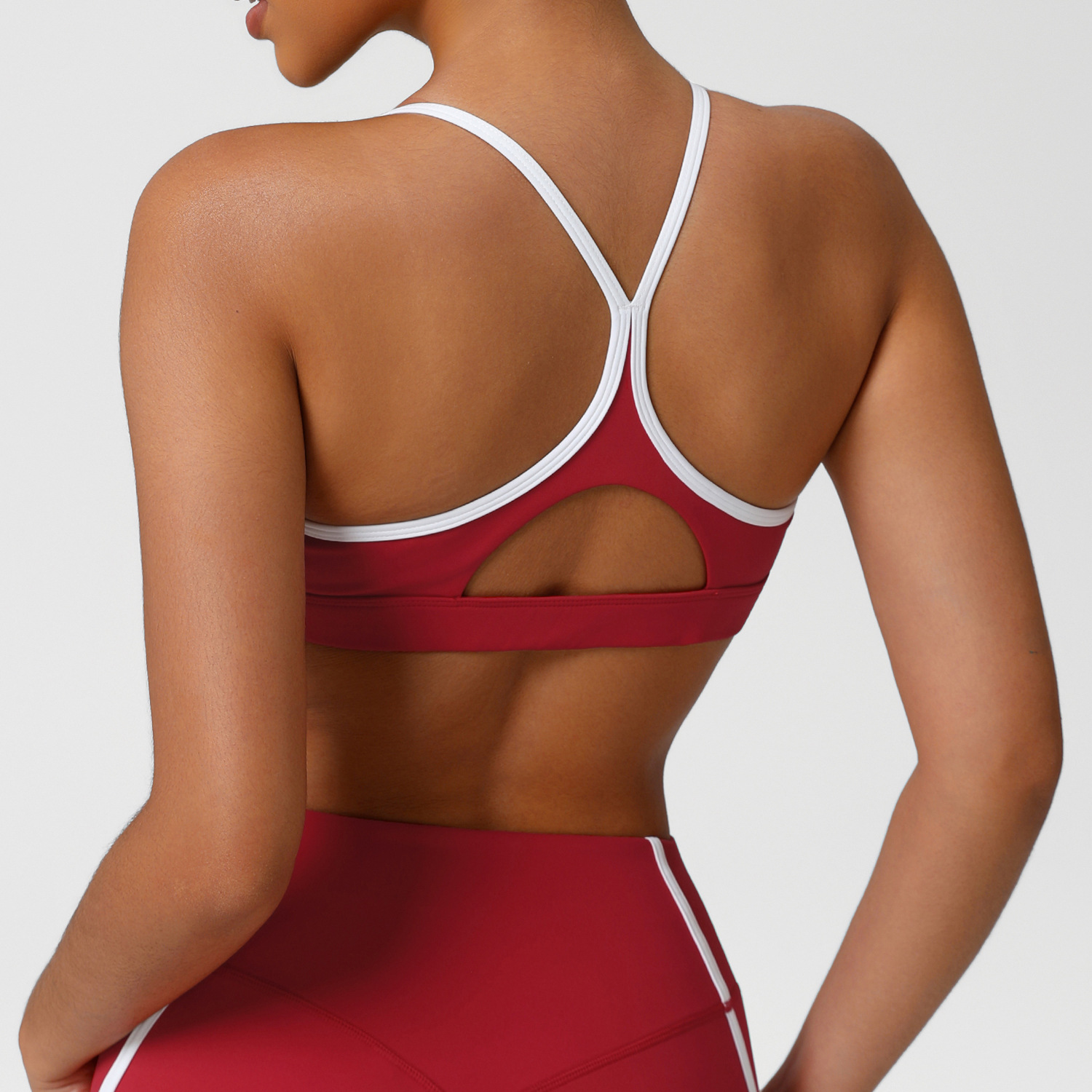 Stretchy Soft Sports Underwear - Sports Bra Racerback ulasan dan harga