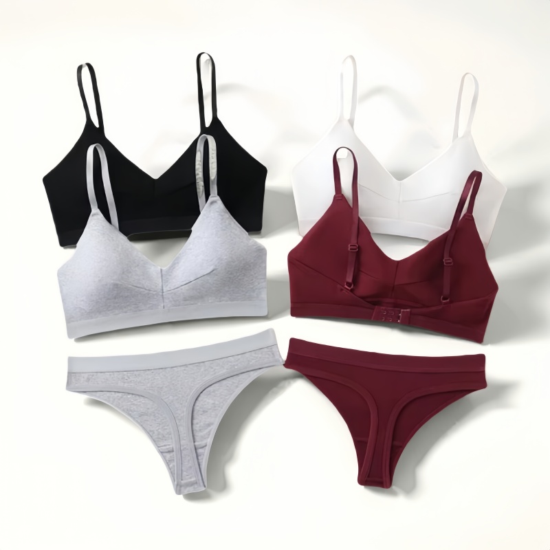 Comfort Cotton Bra Panties Set - Cotton Bra Everyday ulasan dan harga