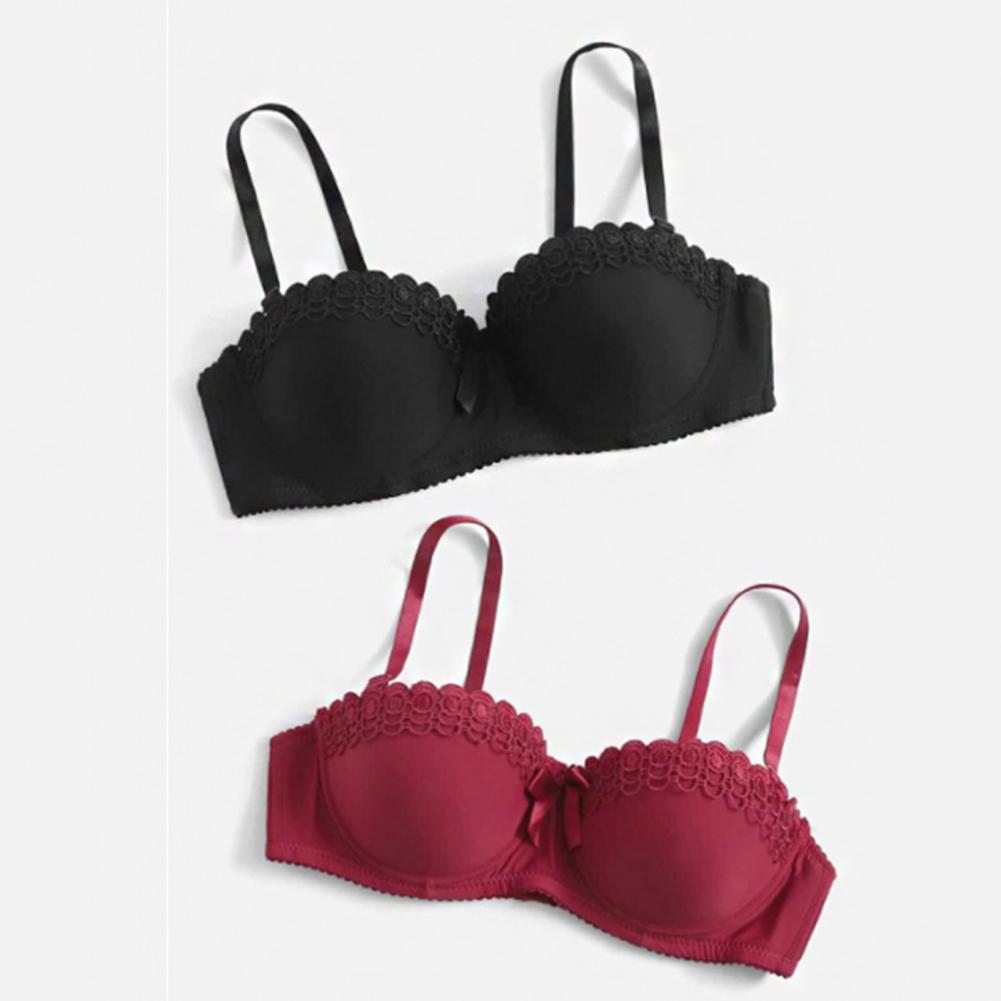 Nylon Bra Lace Bralettes for W - Demi Bra Balconette ulasan dan harga