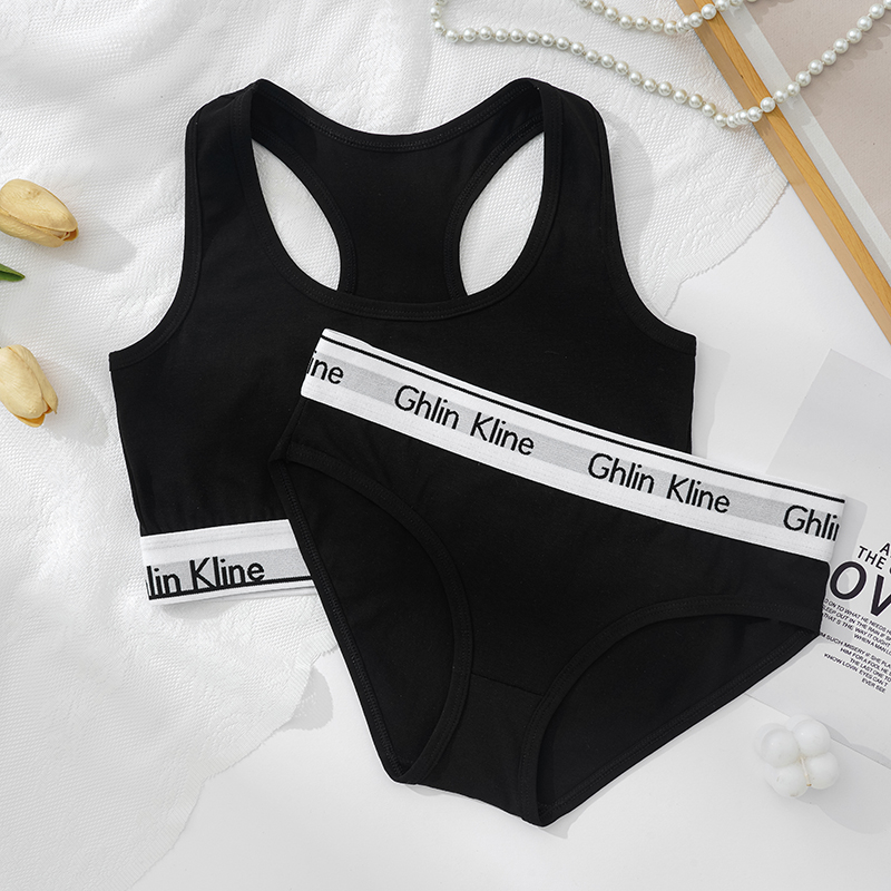 2PCS Ghlin Kline Underwear wit - Cotton Bra Everyday ulasan dan harga
