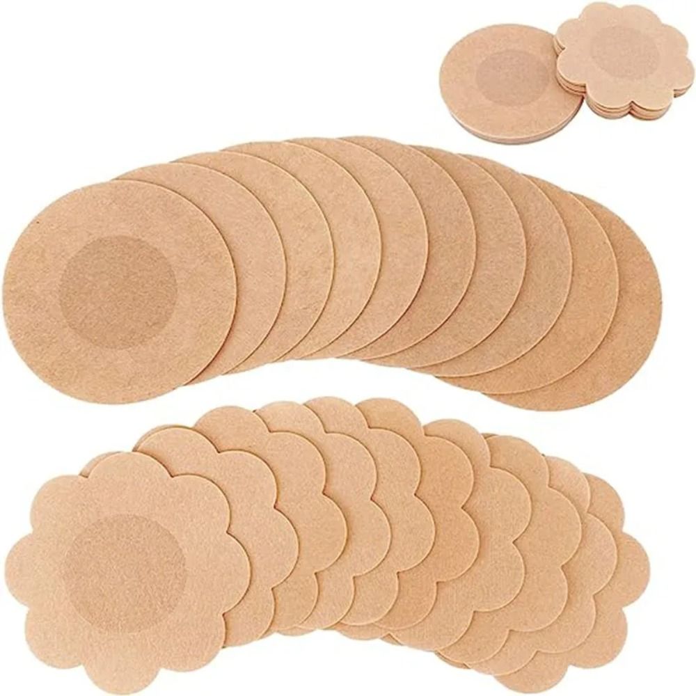 Non-woven Nipple Cover Sticker - Strapless Bra Adhesive ulasan dan harga