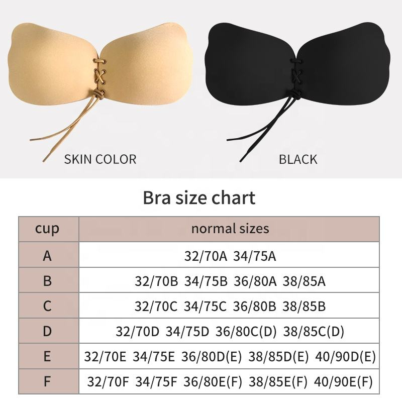 Wing shaped drawstring nude ba - Strapless Bra Adhesive ulasan dan harga