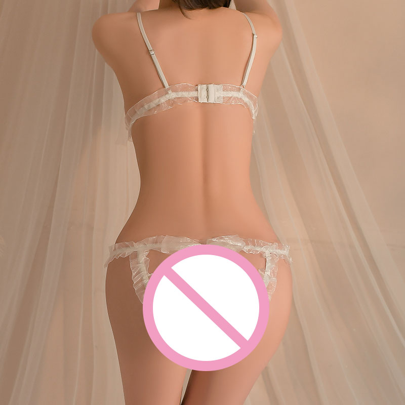Lolita Sexy Lingerie Sweet Tul - Lace Bralette Set ulasan dan harga