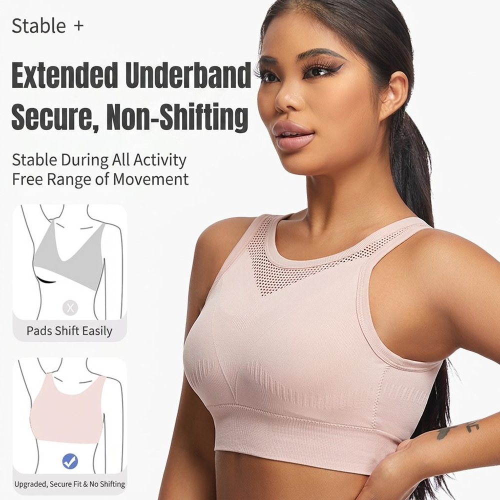 Women's Seamless Sports Bra An - T Shirt Bra Seamless ulasan dan harga