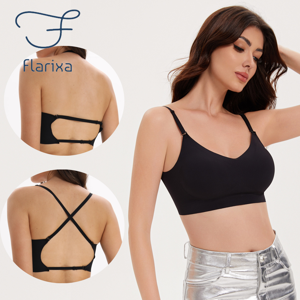 Flarixa Seamless Low Back Bra  - Convertible Bra Multiway ulasan dan harga