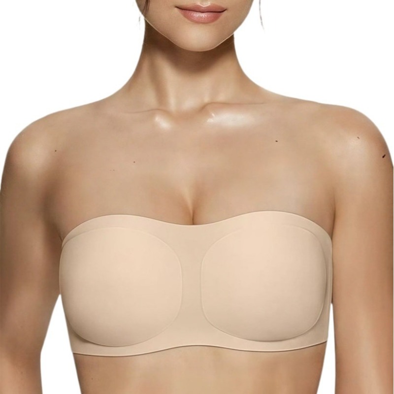 Women's Strapless Bra with Pus - Minimizer Bra Women ulasan dan harga