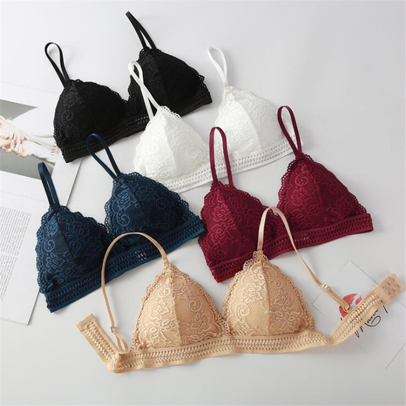 2026 Women's Bra New French Tr - Lace Bralette Set ulasan dan harga