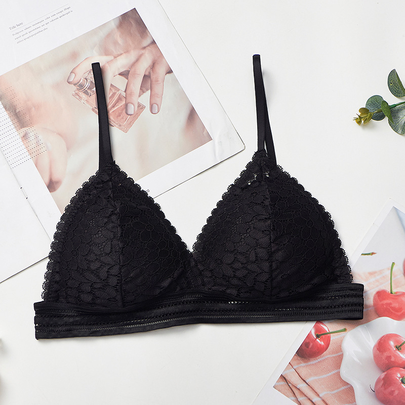 2026 Women's Bra New French Tr - Lace Bralette Set ulasan dan harga