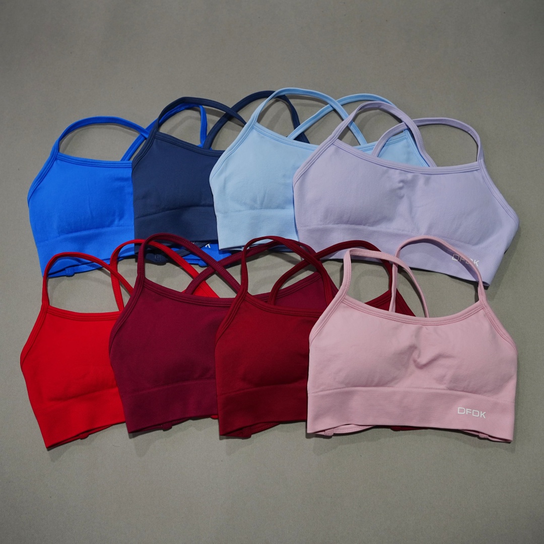 DFDK Ribbed Seamless Cross Bac - Minimizer Bra Women ulasan dan harga