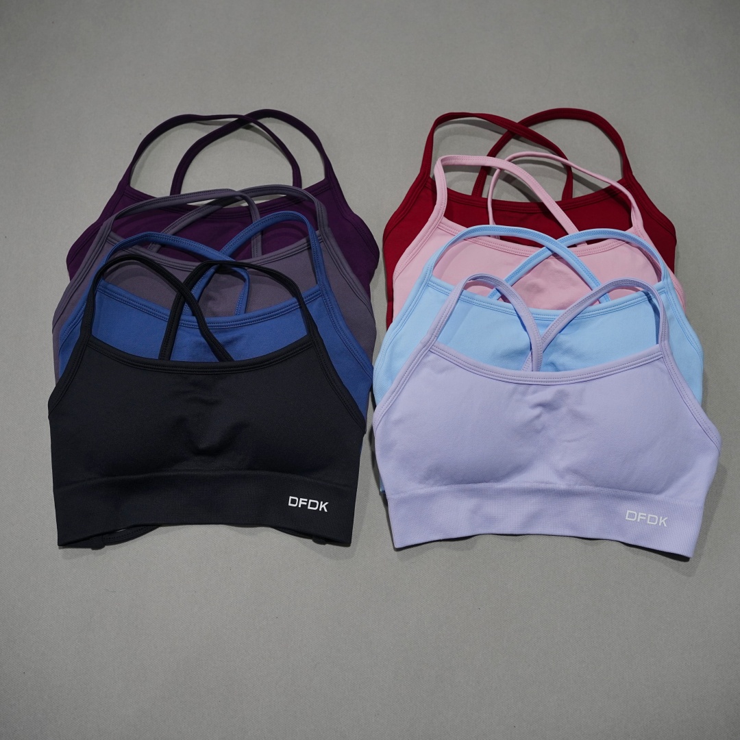 DFDK Ribbed Seamless Cross Bac - Minimizer Bra Women ulasan dan harga