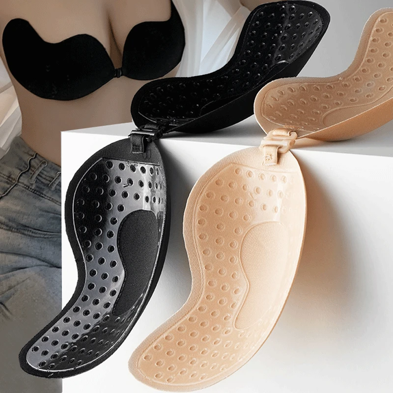 Reusable Adhesive Nipple Cover - Plunge Bra Push Up ulasan dan harga